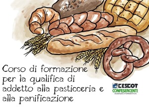 corso formazione qualifica addetto pasticceria panificazione cescot confesercenti arezzo