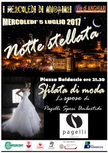 MERCOLEDI' 5 LUGLIO serata sposi