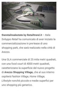 Shopping park arezzo