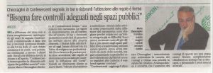 Corriere di Arezzo 14 ottobre 2020