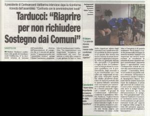 Corriere di Arezzo 19 aprile 2021