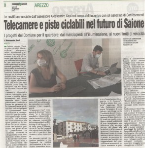 Corriere di Arezzo 24 giugno 2021