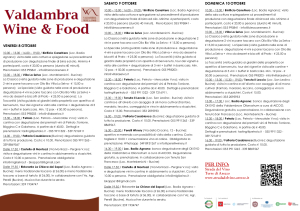 Volantino WineFood Trekking Pagina interna