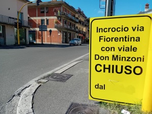 Cartello via Fiorentina