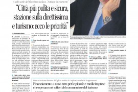 CORRIERE DI AREZZO 19 febbraio 2015