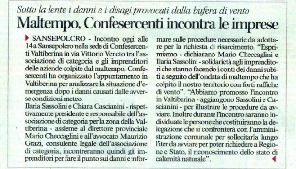 CORRIERE DI AREZZO 11 MARZO 2015