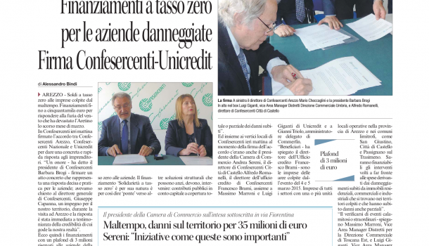 Corriere di Arezzo 14 aprile 2015