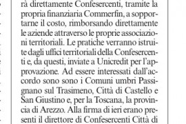 Corriere dell’Umbria 14 aprile 2015