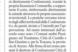 Corriere dell’Umbria 14 aprile 2015