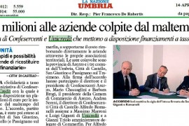 La Nazione dell’Umbria 14 aprile 2015