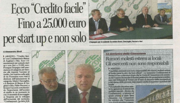 Corriere di Arezzo 14 maggio 2015