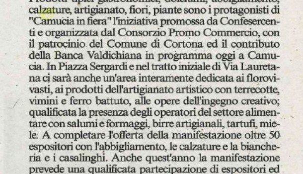 Corriere di Arezzo 17 maggio 2015