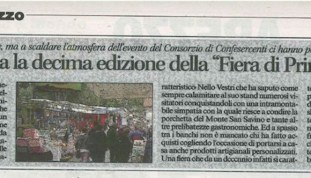 Corriere di Arezzo 25 maggio 2015