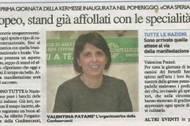 La Nazione di Arezzo 16 maggio 2015