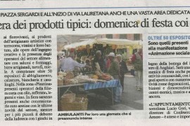 La Nazione di Arezzo 16 maggio 2015