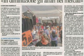 LA NAZIONE DI AREZZO 9 MAGGIO 2015