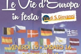 LE VIE D’EUROPA A SAN GIOVANNI VALDARNO