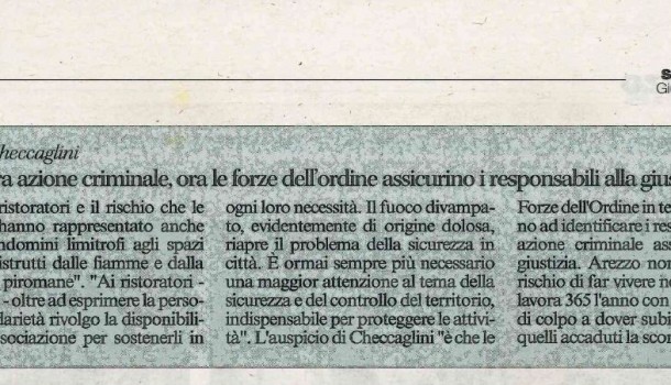 Corriere di Arezzo 13 giugno 2015