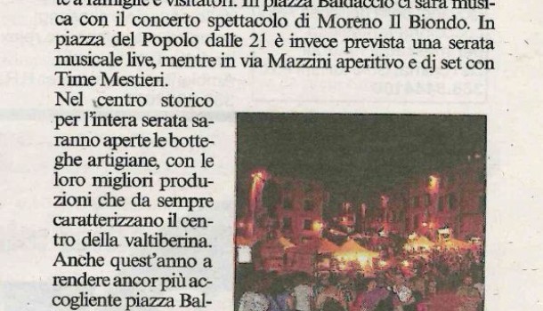 Corriere di Arezzo 1 luglio 2015