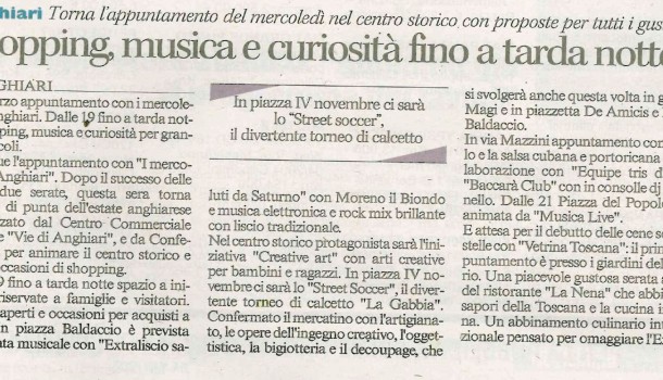 Corriere di Arezzo 15 luglio 2015