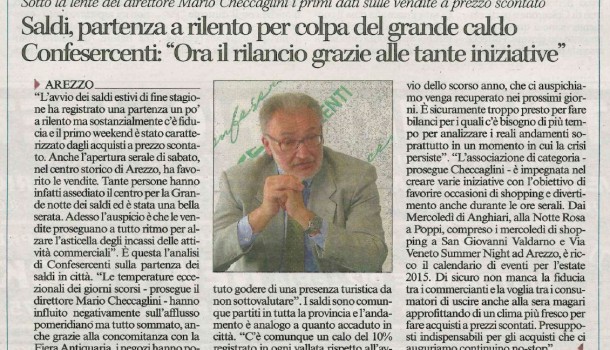 Corriere di Arezzo 7 luglio 2015