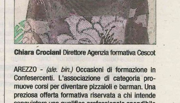 Corriere di Arezzo 8 luglio 2015 SPECIALE LAVORO