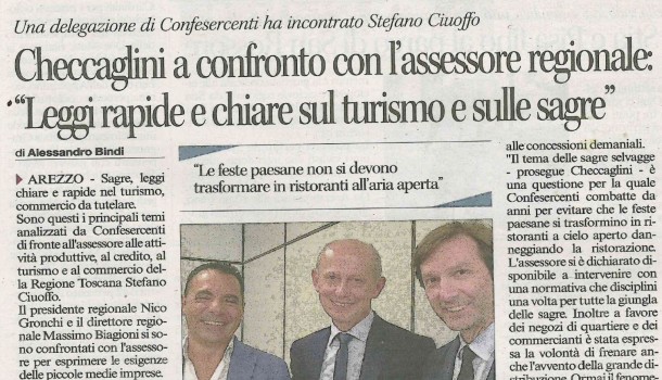 Corriere di Arezzo 17 settembre 2015