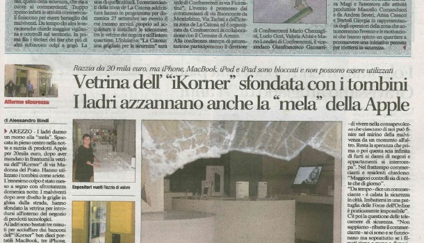 Corriere di Arezzo 22 settembre 2015