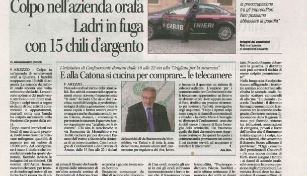 Corriere di Arezzo 26 settembre 2015