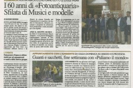 La Nazione di Arezzo 25 settembre 2015