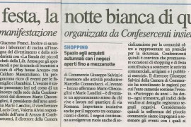 La Nazione di Arezzo 9 settembre 2015