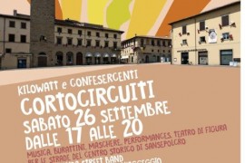 Sansepolcro: sabato 26 settembre debutta “Cortocircuiti”