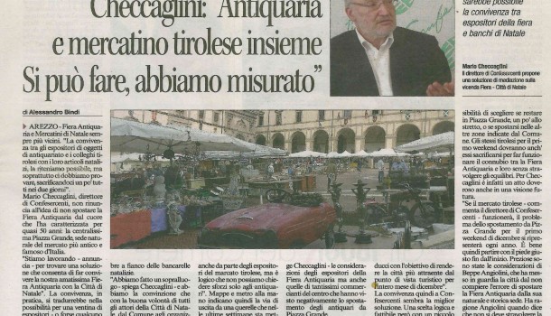 Corriere di Arezzo 10 dicembre 2015