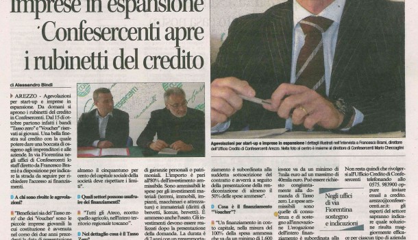 Corriere di Arezzo 14 ottobre 2015