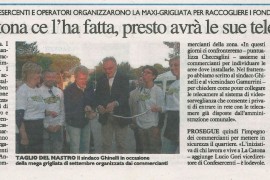 La Nazione di Arezzo 30 ottobre 2015