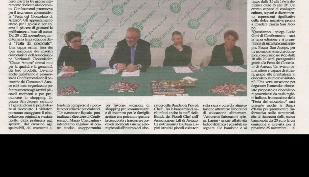 Corriere di Arezzo 17 novembre 2015