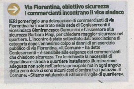 La Nazione di Arezzo 12 novembre 2015