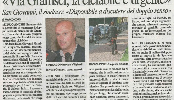 La Nazione di Arezzo 12 novembre 2015
