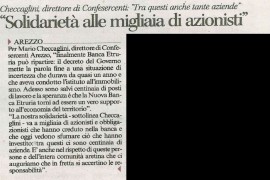 Corriere di Arezzo 24 novembre 2015