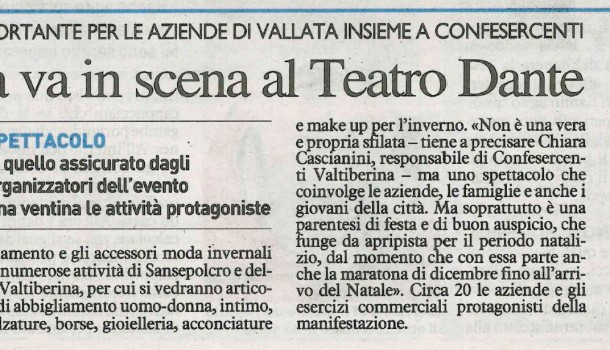 La Nazione di Arezzo 27 novembre 2015