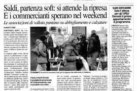 La Nazione di Arezzo – 9 gennaio 2016