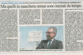 La Nazione di Arezzo 2 gennaio 2016