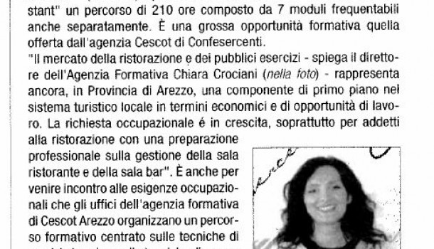 Corriere di Arezzo SPECIALE LAVORO – 10 febbraio 2016