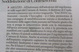 Corriere di Arezzo 24 febbraio 2016
