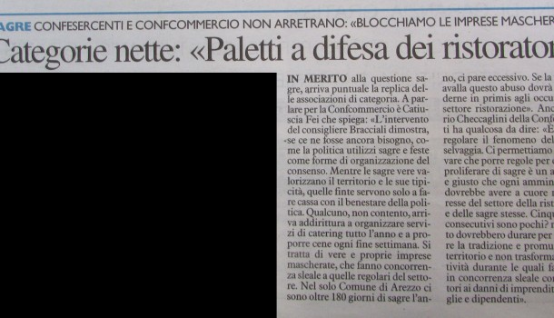 Corriere di Arezzo 17 febbraio 2016