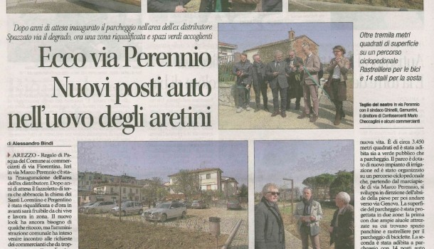 Corriere di Arezzo 27 marzo 2016