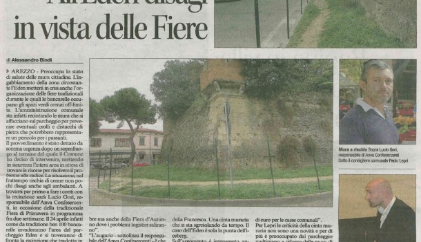 Corriere di Arezzo 10 aprile 2016