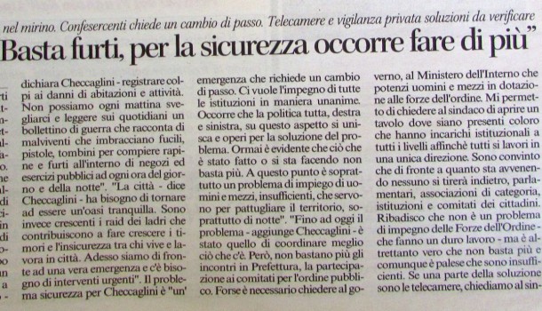 Corriere di Arezzo 2 aprile 2016