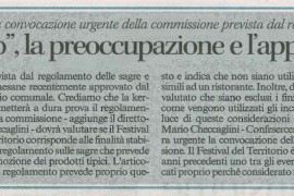 Corriere di Arezzo 20 aprile 2016