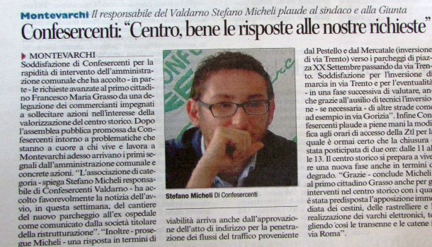 Corriere di Arezzo 5 aprile 2016